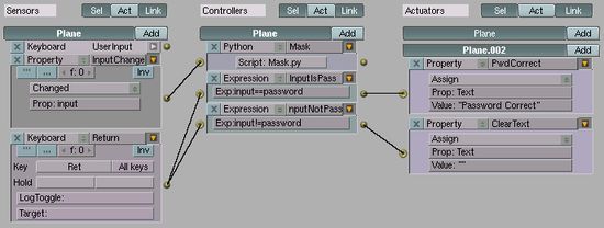 Logic for masked password input(img)