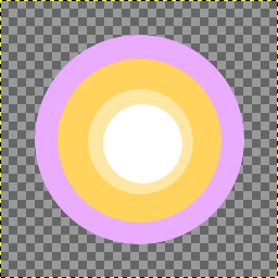 Image of Layered Colored Circles